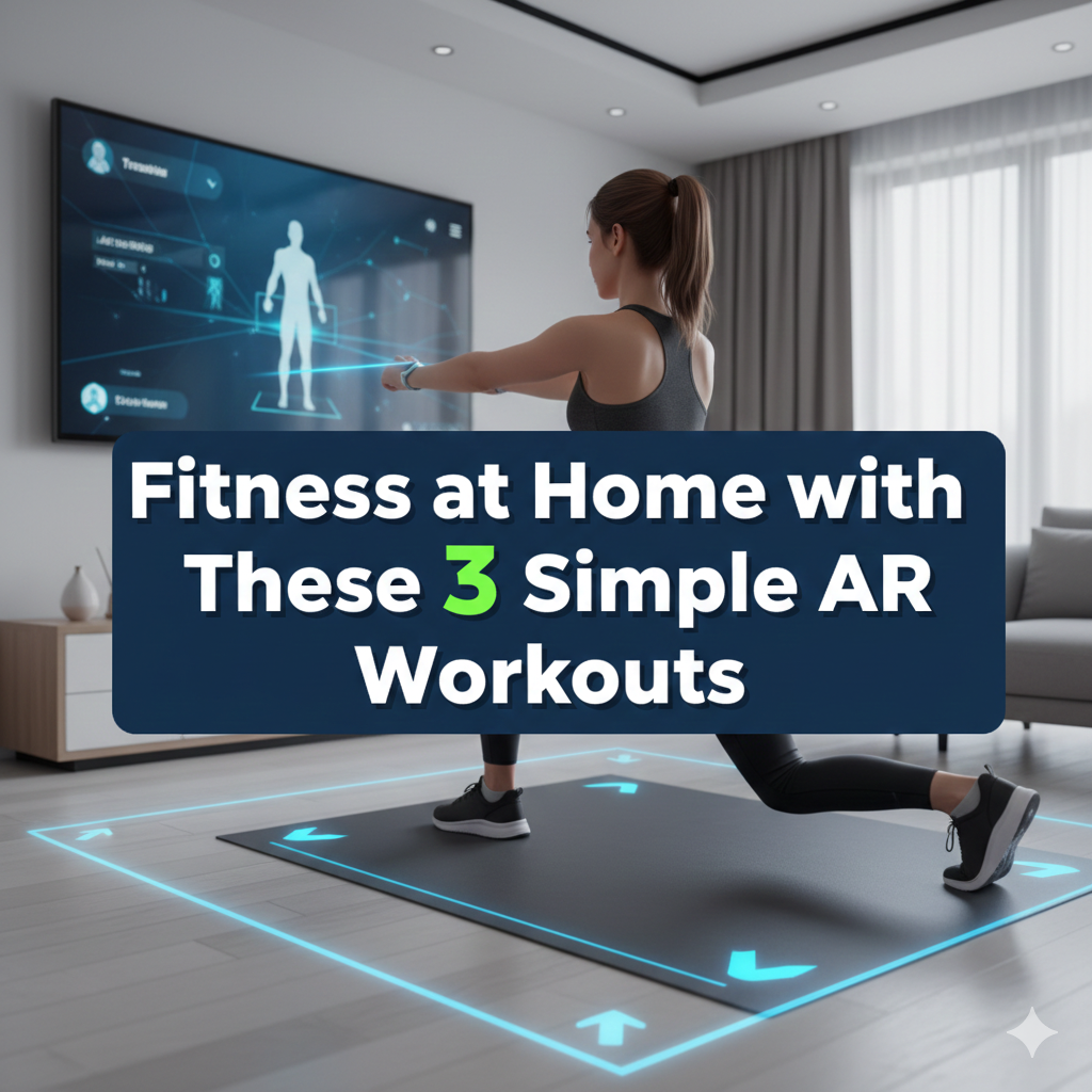 Fitness at Home with These 3 Simple AR Workouts