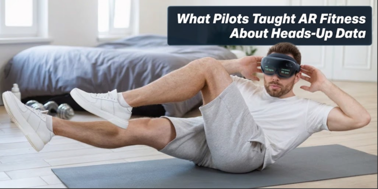 What Pilots Taught AR Fitness About Heads-Up Data
